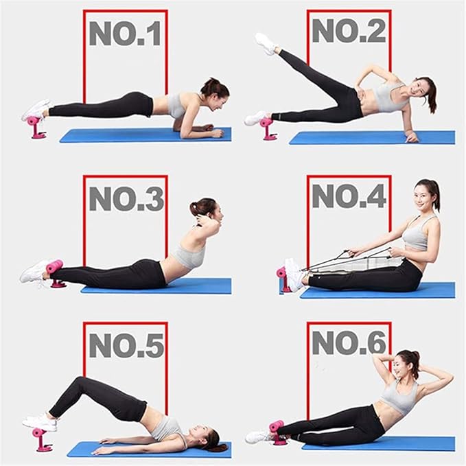 Portable Sit-Up Bar with Suction Base for Home Workout