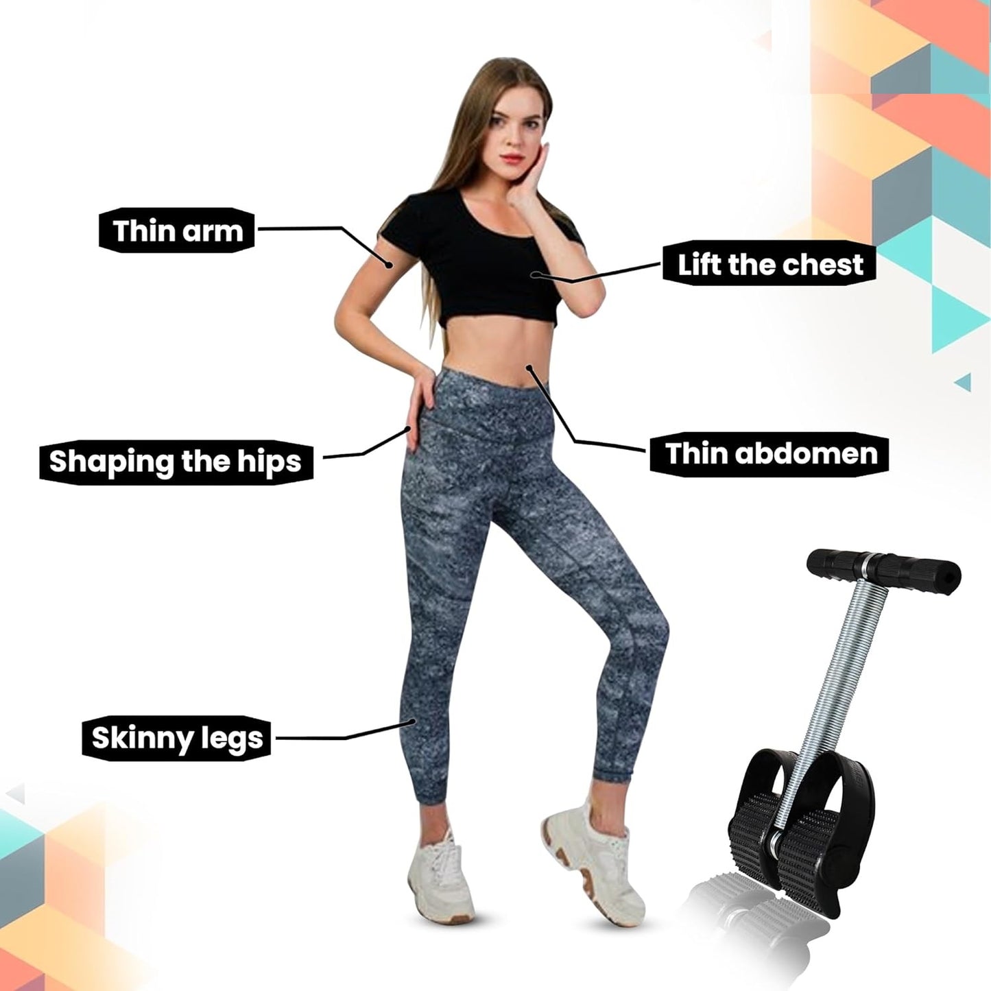Premium Single Spring Tummy Trimmer Abs Exerciser
