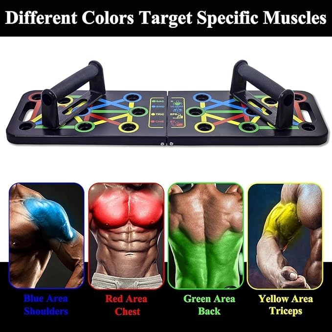 15-in-1 Push Up Board for Strength Training